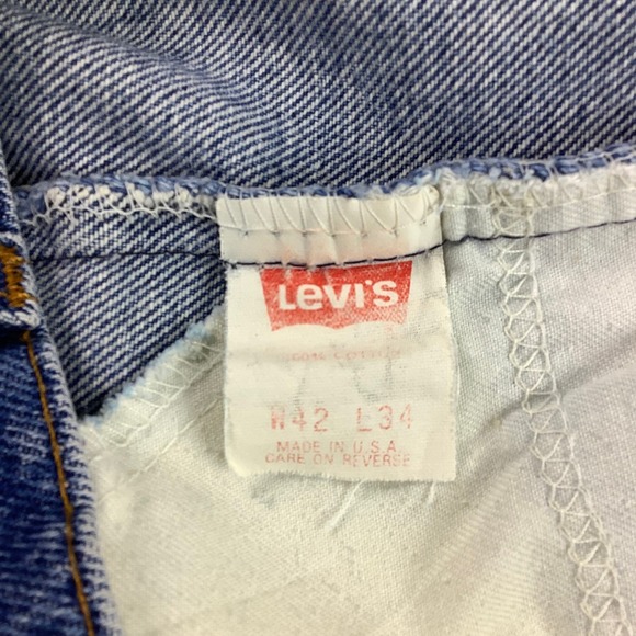 Vintage Levi’s Orange tag paper tag men jeans size 42 - Picture 7 of 7